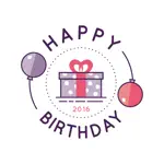 Birthday Party Stickers by Kappboom App Contact