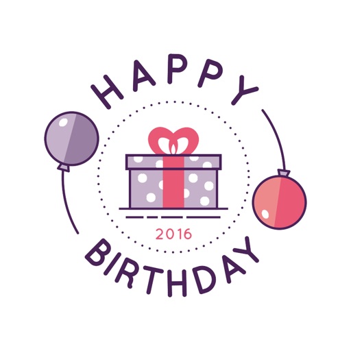 Birthday Party Stickers by Kappboom icon