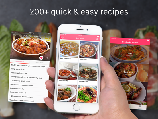 Screenshot #4 pour Slow cooker Recipes: Healthy cooking recipes