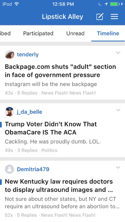 Lipstick Alley Forum