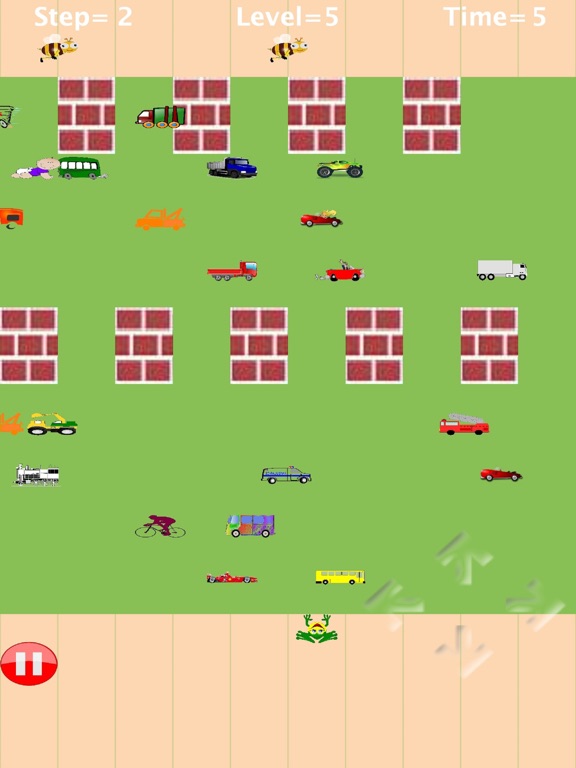 Frog cross the road@ app screenshot 2