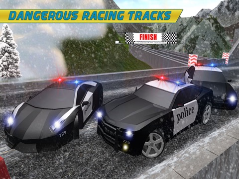 警察チェイスヒルカー3D：コップズオートレーシングドライバーのおすすめ画像3