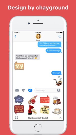 Quintessentially English stickers by chayground(圖1)-速報App