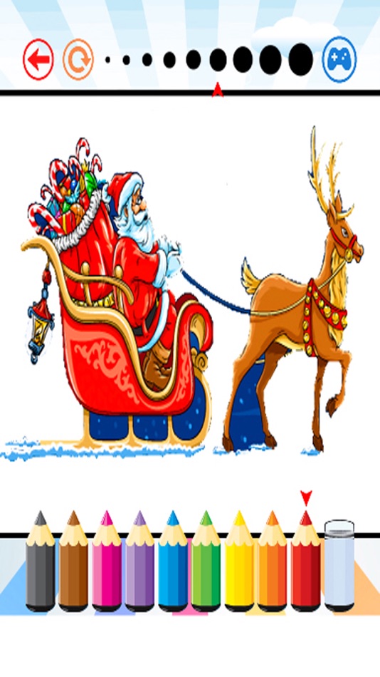 Christmas Day Coloring Book - Paint for Kids - 1.0 - (iOS)