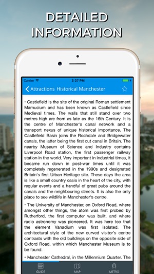 Manchester Travel Guide with Offline Street Map(圖2)-速報App