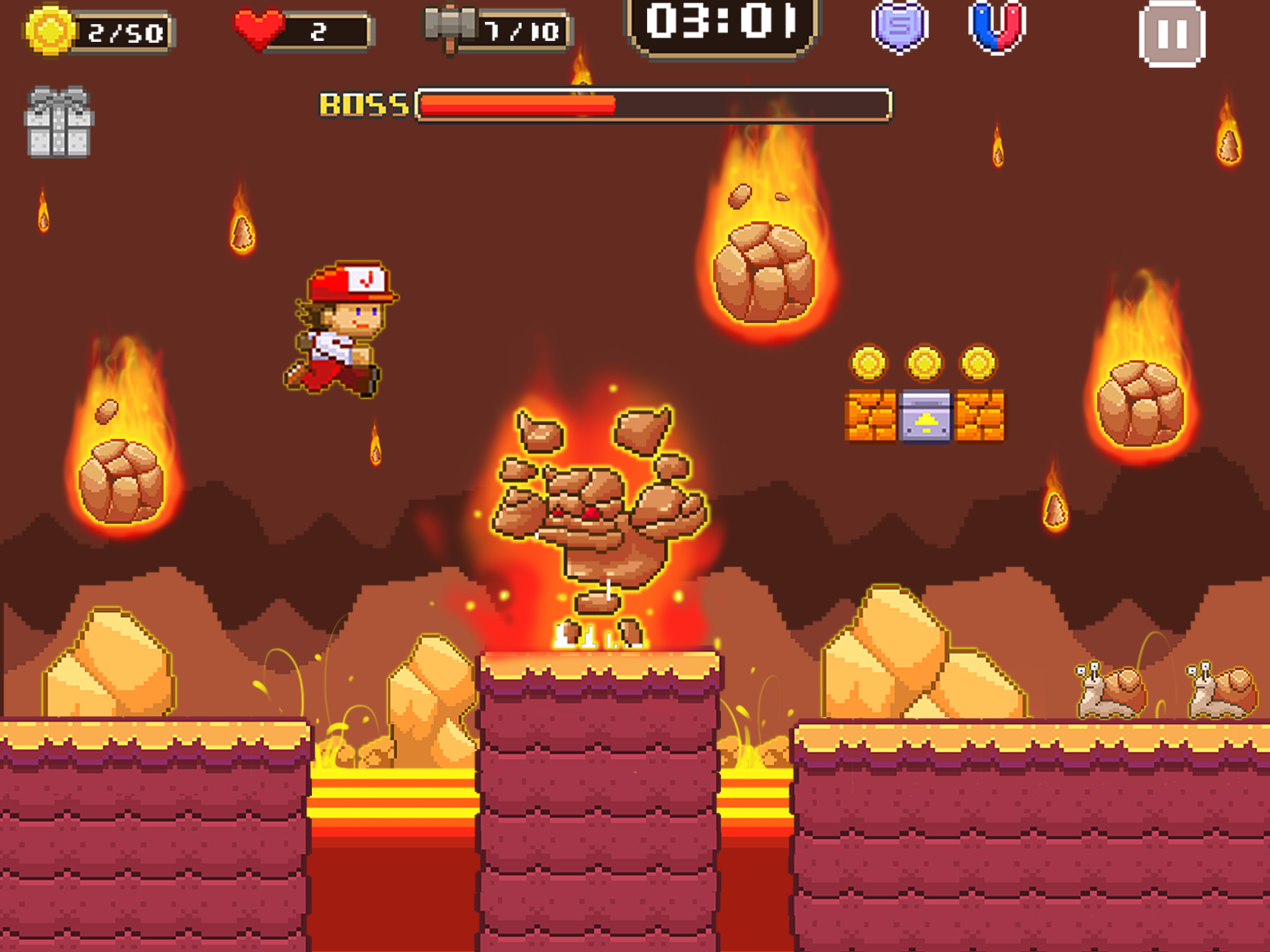 Super Jim Jump:  Classic Platform Game