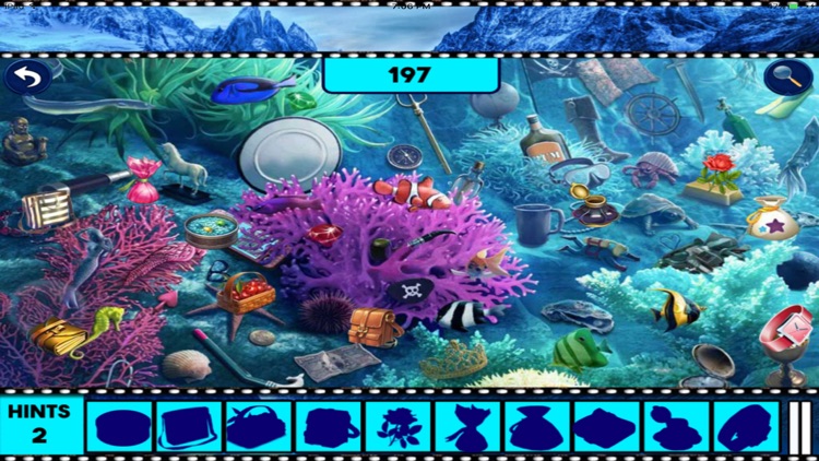 Blue Mystery Hidden Objects 3 in 1