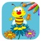 Bees Coloring Page Game For Children Edition