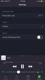Waver Cloud Music Player iphone bilder 2