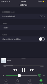 Waver Cloud Music Player screenshot