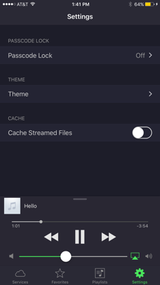 Waver Cloud Music Player screenshot 3