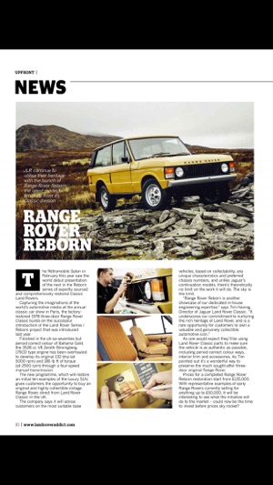 Land Rover Monthly(圖2)-速報App