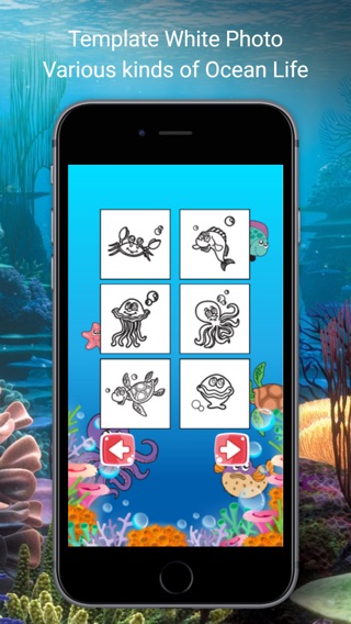 Children Funny Fish Coloring Bookのおすすめ画像2