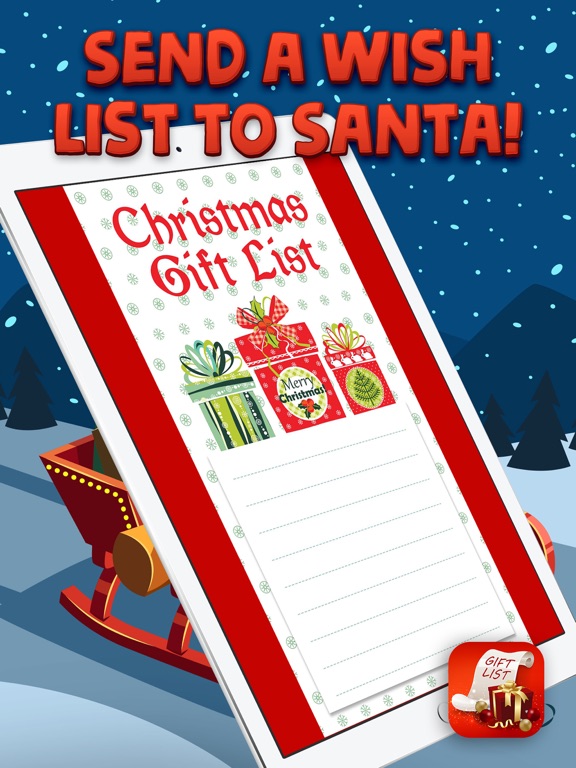 Screenshot #5 pour Liste des cadeaux de Noël