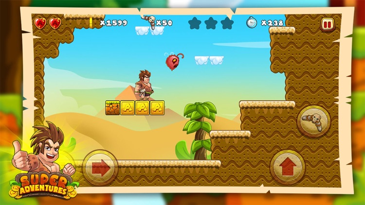 Super Adventure World - New King Platformer Games screenshot-4