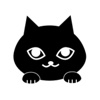 Blackcat Moji Kawaii emoji