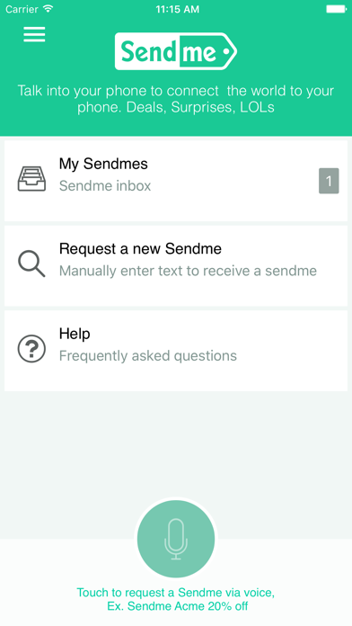 Screenshot #3 pour Sendme App