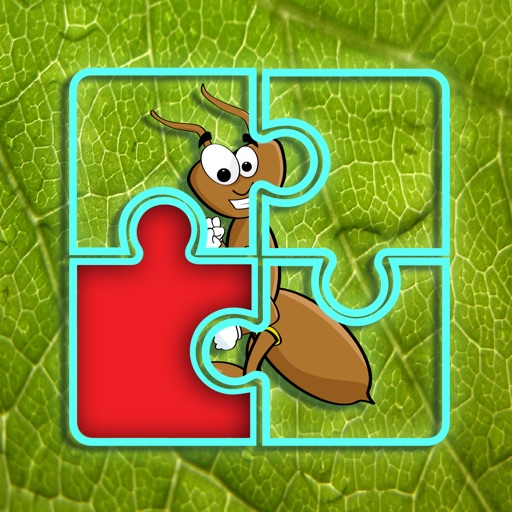Ant Jigsaw Puzzle for Kids and Family Icon