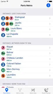 paris metro & subway iphone screenshot 1