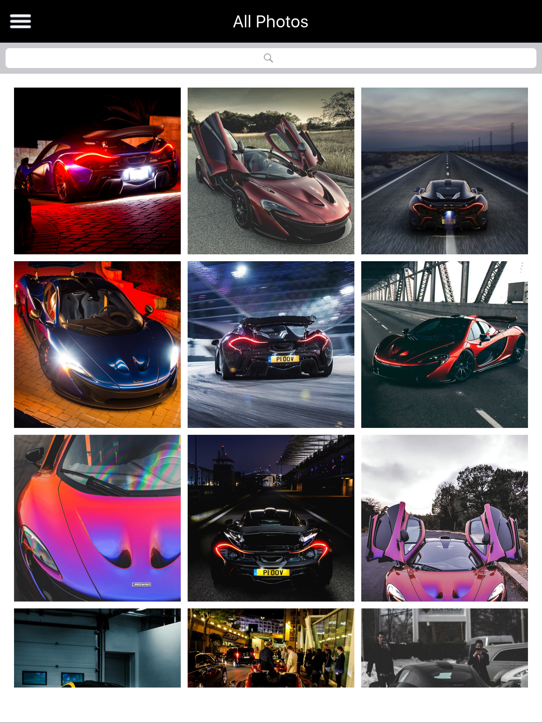 HD Car Wallpapers - Mclaren P1 Edition