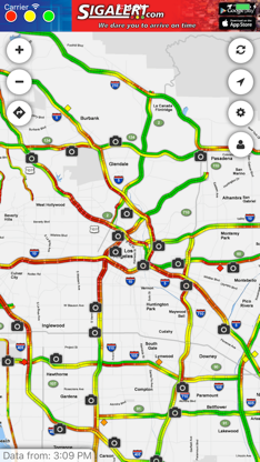 Sigalert.com - Live traffic reports screenshot 1