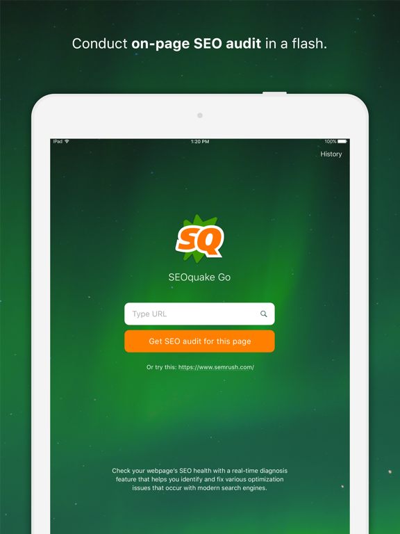SEOquake Go app screenshot 3