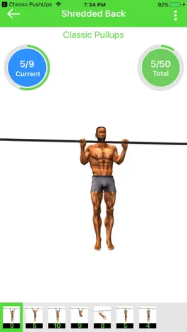 Game screenshot Chrono PullUps: 3D Trainer apk