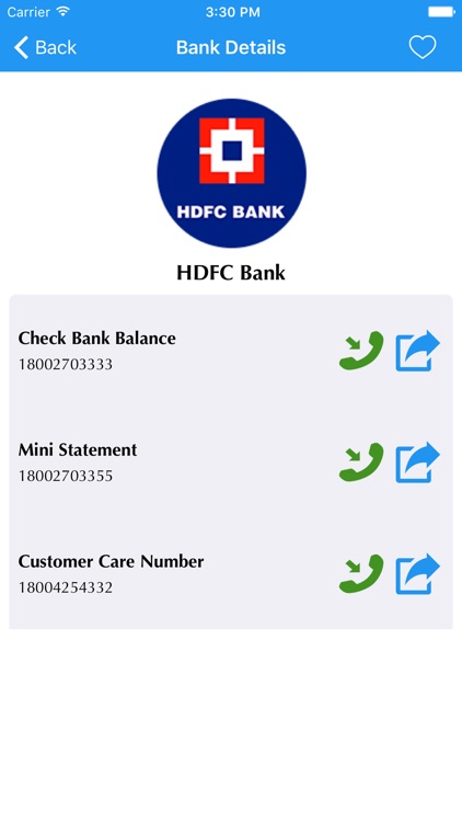 Bank Balance Enquiry