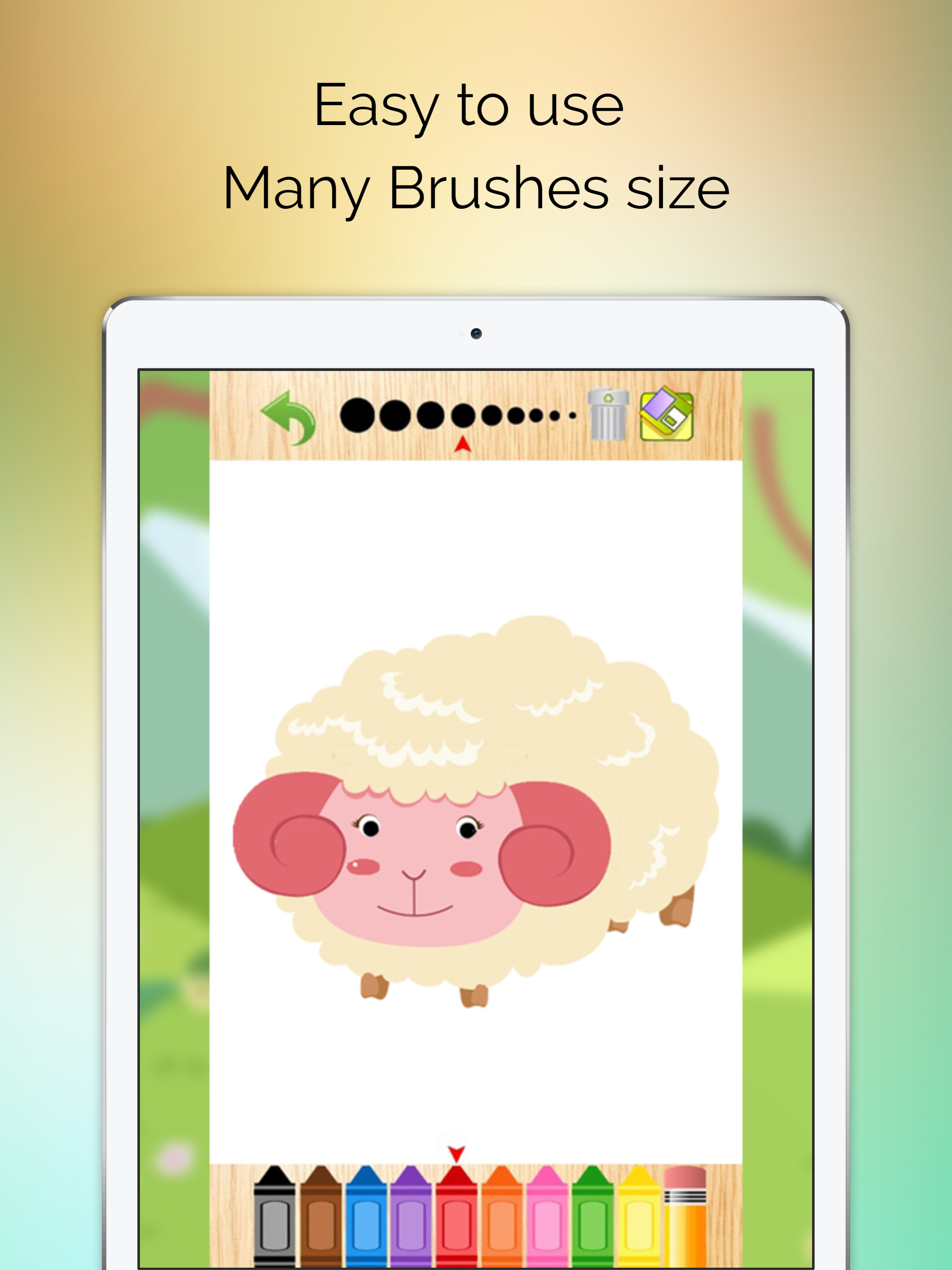 Zoo Preschool Coloring Book -  Drawing Art Animal screenshot 6
