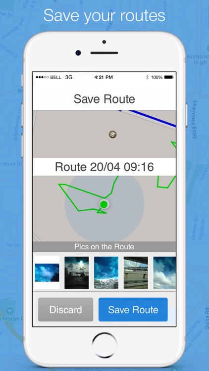 Running distance tracker - find the way back screenshot-4