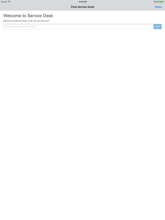Service Café iPad screenshot 5 - Business app