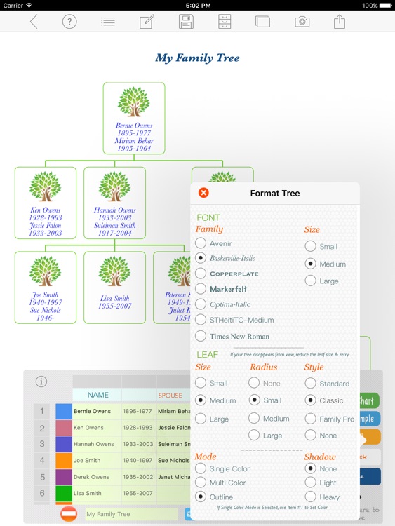 Family Tree App screenshot-3