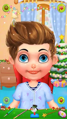 Game screenshot Face Paint Christmas - Kids Coloring Fun Party! hack