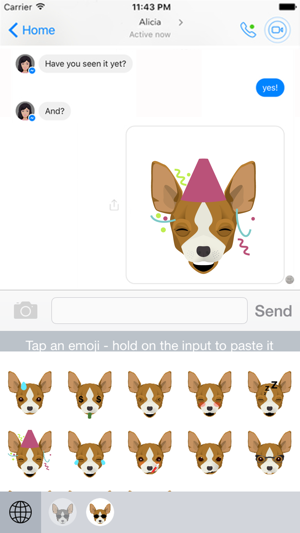 Chimoji - Chihuahua Emoji & Stickers(圖1)-速報App