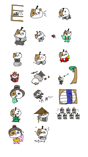 Ninja Stickers!!(圖3)-速報App