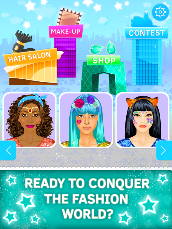 Screenshot #6 pour Maquillage et de coiffure pour fille. Premium