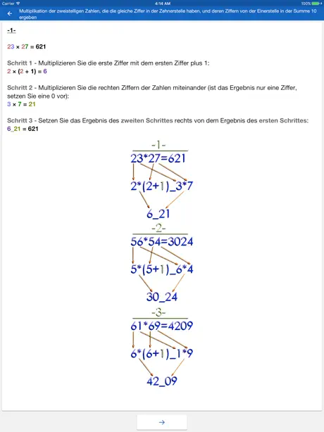 Mathematische Tricks (100+) PRO