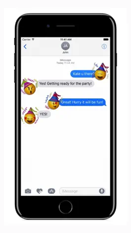 Game screenshot Happy New Year Emoji mod apk