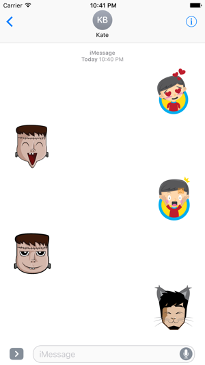 Boy & Girl Cute - Fc Sticker(圖2)-速報App