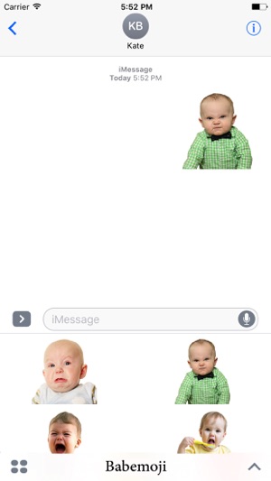 BabeMoji-Baby Emojis(圖1)-速報App