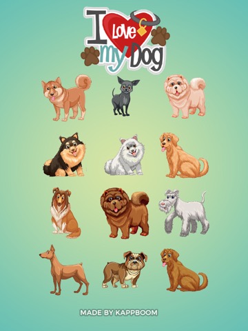 Dog Lover Stickersのおすすめ画像2