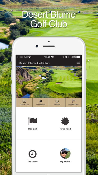 Desert Blume Golf Club Screenshot