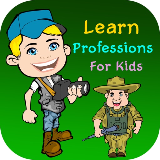 Learn Occupations - Professions learning For Kids icon