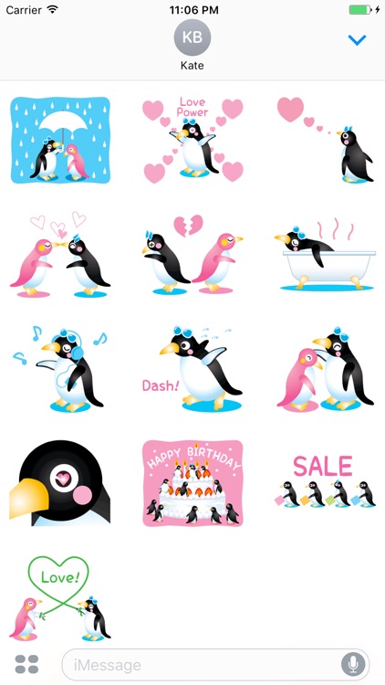 Ambrose The Happy Penguin Stickers