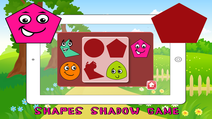 Shapes Vocabulary Learning Game for Preschool Kids