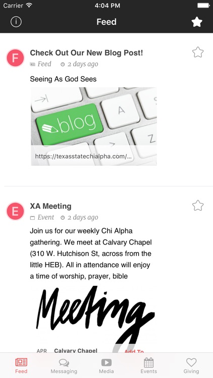 Chi Alpha at Texas State