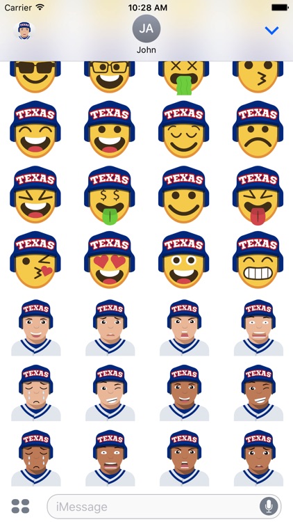 Texas Baseball Stickers & Emojis screenshot-4