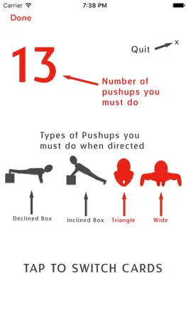 Game screenshot The Pushup Game apk