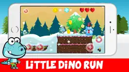 Game screenshot Little Dino Run - Snow Monster Adventure mod apk