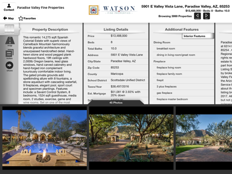 Watson Fine Properties for iPad screenshot 4